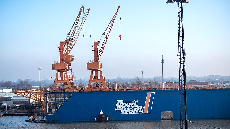 Derzeit wird nach einem Käufer für die Lloyd Werft mit ihren 300 Mitarbeitern gesucht.