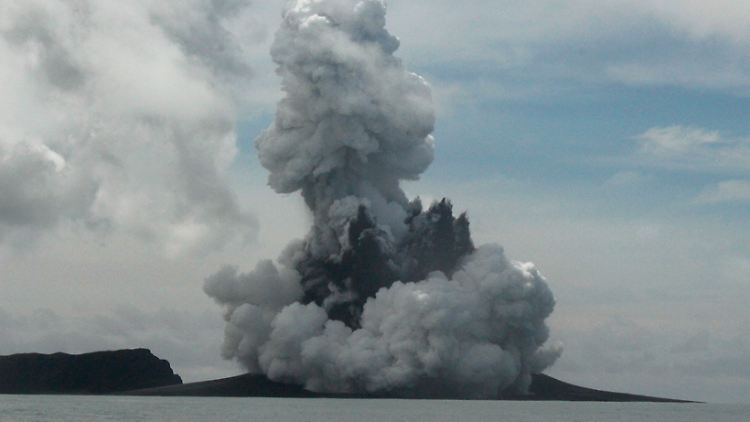 Die Aschewolken der Eruption haben inzwischen Australien erreicht. 