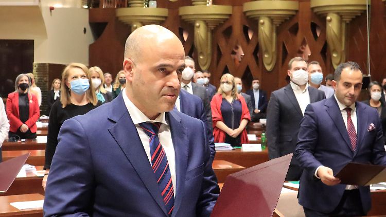 Kovacevski führt künftig die Regierung in Skopje.