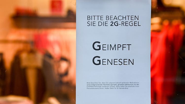 Anfang Dezember haben Bund und Länder die 2G-Regeln für den Einzelhandel vereinbart. 