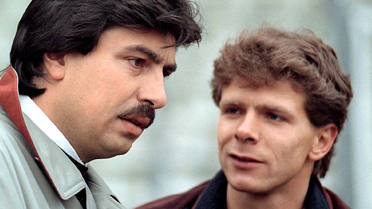 "Der schwarze Abt" und Andreas Möller.