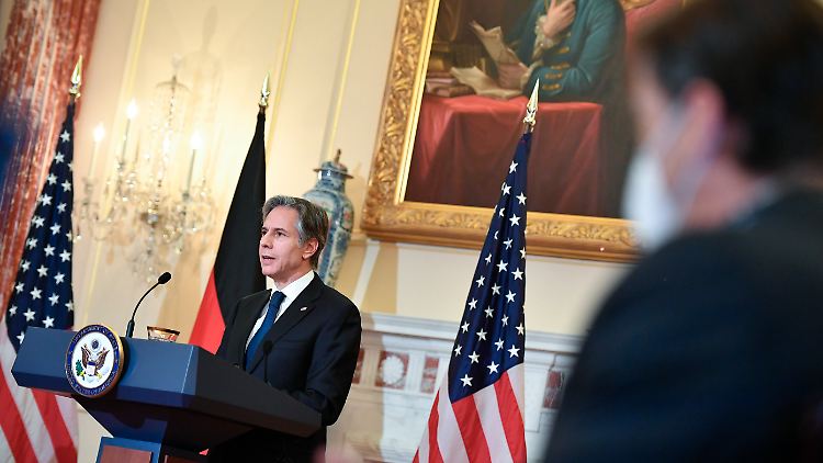 Annalena Baerbock hat sich erst am 5. Januar in Washington mit Antony Blinken getroffen.