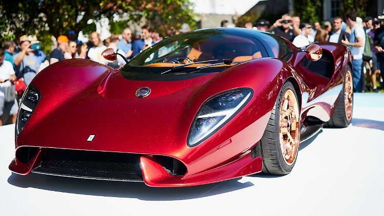 Erstmals vorgestellt wurde der De Tomaso P72 bereits im Jahr 2019 in Goodwood auf dem Festival of Speed.