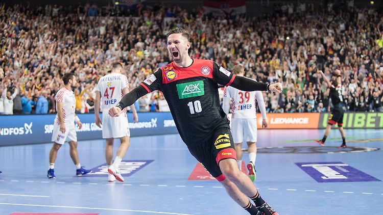 Fabian Wiede soll, will und muss schneller im DHB-Trikot jubeln als er erhofft hatte.