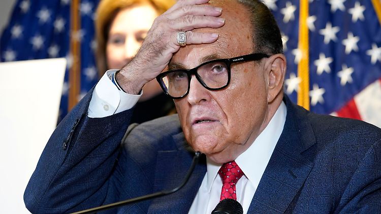 Rudy Giuliani gilt als enger Vertrauter Trumps. 