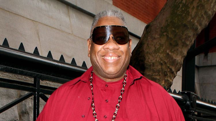War für seine Extravaganz bekannt: André Leon Talley.