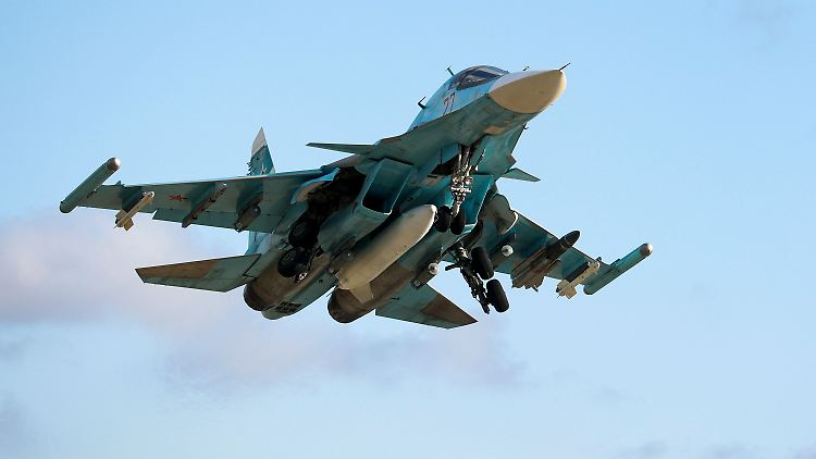 Eine Maschine des Typs Suchoi Su-35 soll über der Region Kiew abgeschossen worden sein.