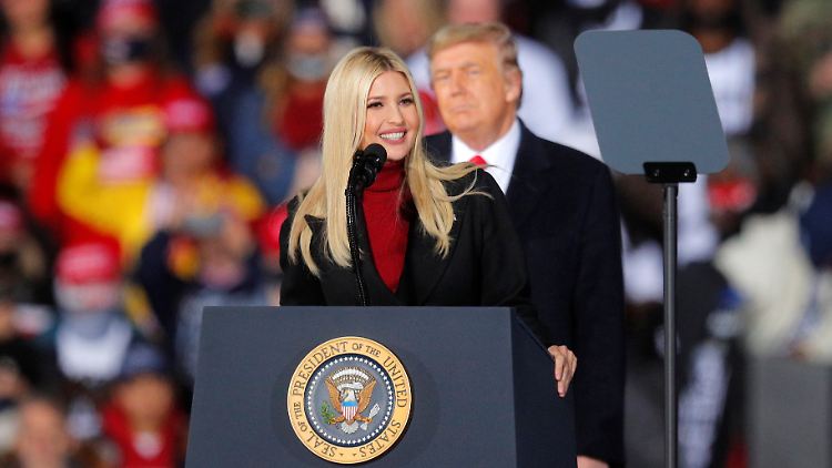 Zwei Tage vor dem Sturm auf das Kapitol machte Ivanka Trump zusammen mit ihrem Vater Wahlkampf in Georgia.
