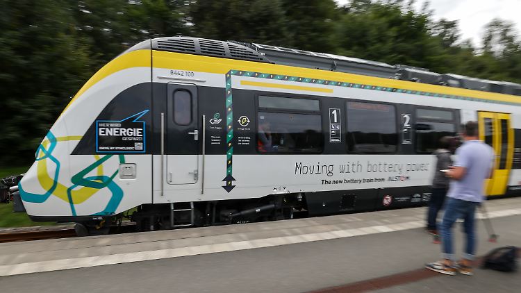 In Baden-Württemberg wird die Batterie unterwegs aufgeladen.