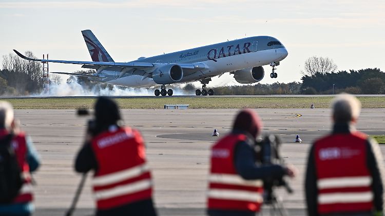 Lackschäden? Über den A350 ist ein heftiger Streit entbrannt.
