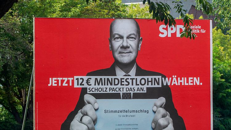 Die Erhöhung des Mindestlohns spielte im Wahlkampf der SPD eine zentrale Rolle.