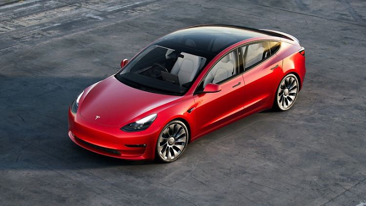 Spitzenreiter bei den E-Autos in Deutschland: Model 3 von Tesla