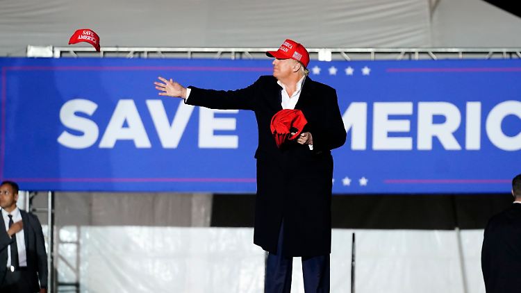 Donald Trump will sich wieder zur Wahl stellen.