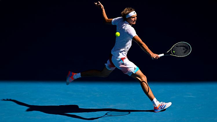 Zverev blieb im Achtelfinale ohne Satzgewinn.