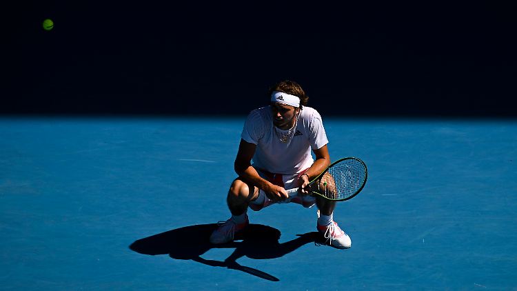 Alexander Zverev machte sich selbst ratlos.
