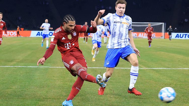 Serge Gnabry markierte das 4:0 für die Münchner.