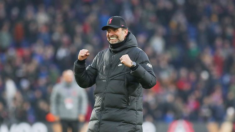 Jürgen Klopp lud zur Siegesfeier.