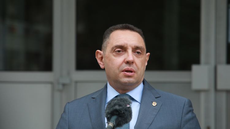 Serbiens Innenminister Vulin soll mit dem Abhörmaterial persönlich nach Moskau gereist sein. 