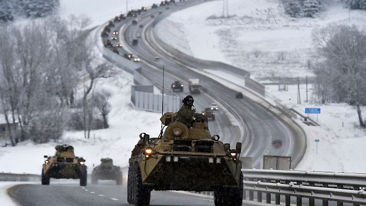 Moskau dementiert, einen Angriff auf die Ukraine zu planen. 