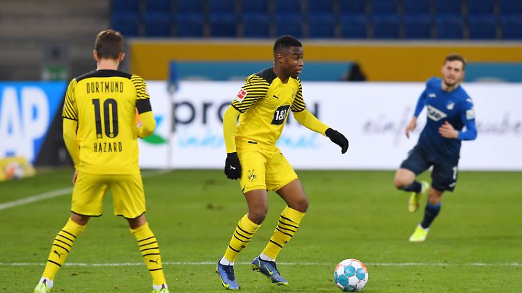Gegen Hoffenheim war Moukoko am Samstag mal wieder für ein paar Minuten auf dem Platz. 