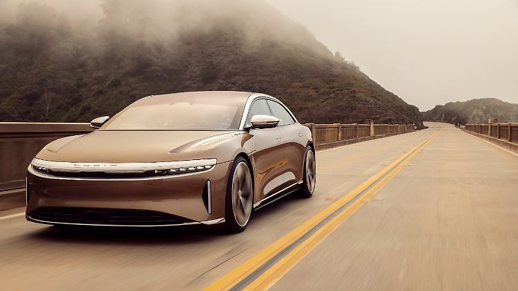 Der Lucid Air protzt mit aberwitzigen 1111 PS und mehr als 1000 Newtonmeter Drehmoment. Allerdings nur in einer limitierten Sonderauflage.