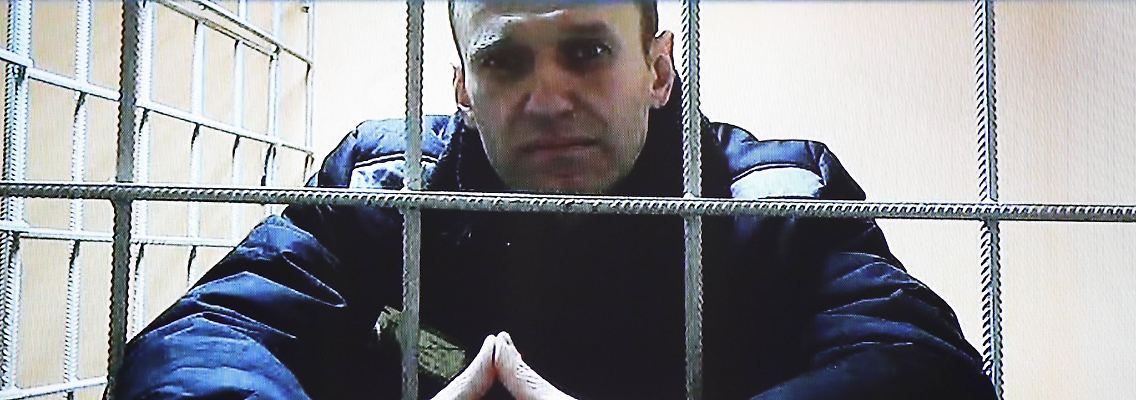 Alexej Nawalny ist in einem Straflager etwa 100 Kilometer östlich von Moskau inhaftiert.