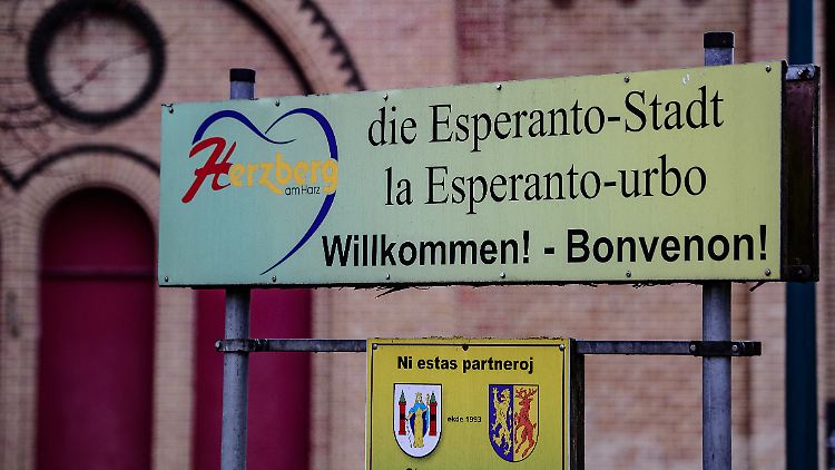 Seit 2006 darf die Stadt Herzberg den Titel "die Esperanto-Stadt" führen.