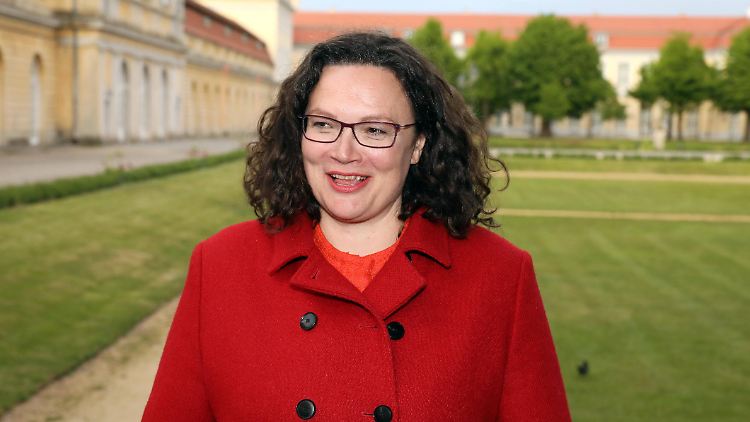 Die frühere SPD-Chefin Andrea Nahles gilt als Vertraute von Kanzler Scholz. Nun ist sie zurück auf der politischen Bühne.