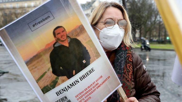Benjamin Brière wird seit Frühling 2020 in einem iranischen Gefängnis festgehalten.
