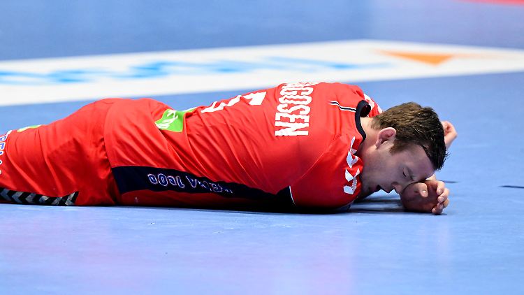 Am Boden zerstört: Sander Sagosen.
