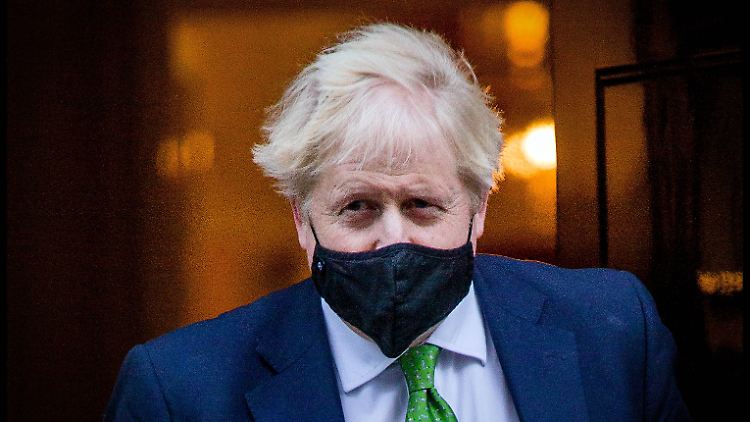 Der britische Premier Johnson steht stark in der Kritik.