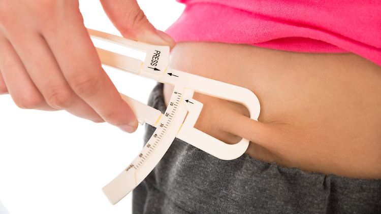 Ab einem BMI von mehr als 25 spricht man von Übergewicht, ab 30 von Fettleibigkeit.