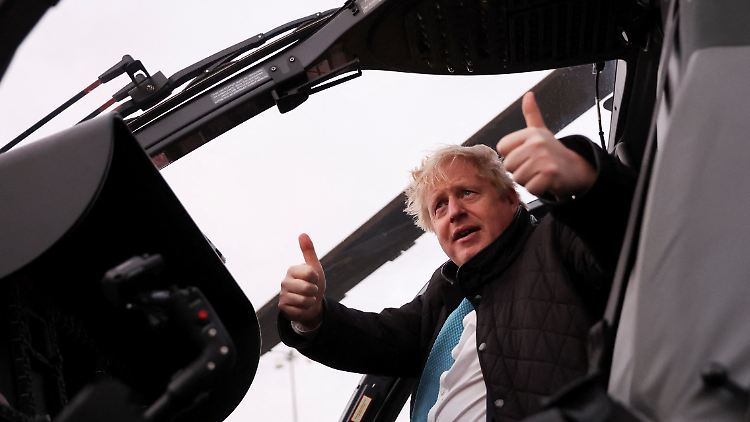 Johnson hatte bislang so gut wie alle Fragen zu den Partys abgeschmettert.