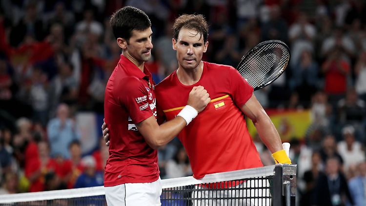 Im direkten Duell zwischen Djokovic und Nadal führt der Serbe mit 30:28 Siegen.