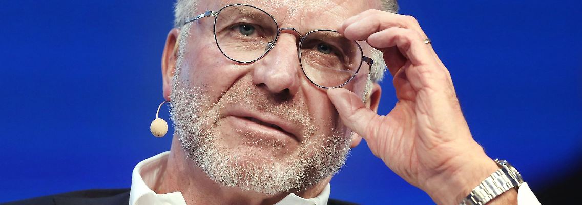 Karl-Heinz Rummenigge, damals Vorstandsvorsitzender des FC Bayern München.
