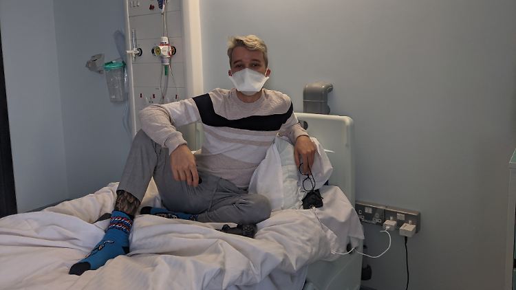 Jacob Hopkins wurde für die Studie drei Wochen lang rund um die Uhr überwacht.