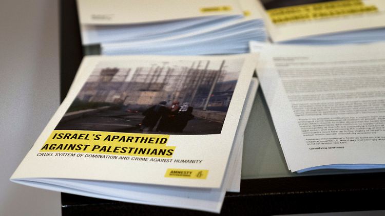 Der von Amnesty International vorgelegte neue Israel-Bericht hatte international für Schlagzeilen gesorgt.
