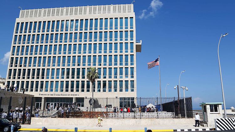 Mitarbeiter der US-Botschaft in Kuba waren die ersten, die über die unspezifischen Symptome klagten. 