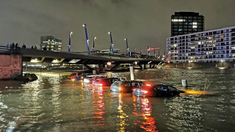 In Hamburg sorgte sorgte Sturmtief "Nadia" kürzlich für starke Überschwemmungen.