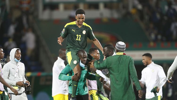 Abdou Diallo brachte den Senegal auf die Siegerstraße in Richtung Finale.