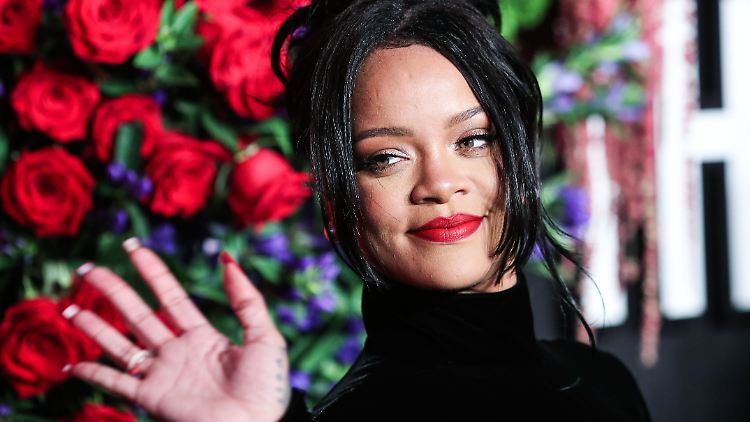 Vor der Gründung einer Familie: Rihanna.