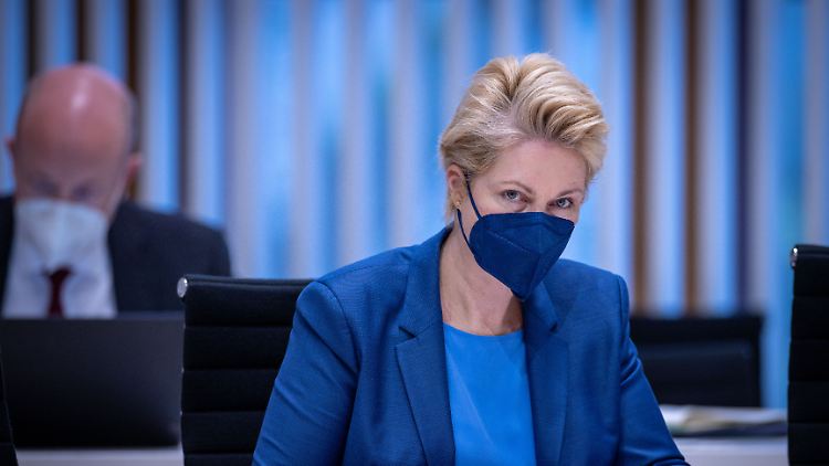 Gegen Schwesig war mutmaßlich aus der Querdenker-Szene gehetzt worden.
