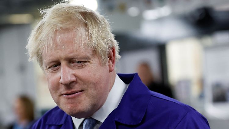 Boris Johnson steht wegen der "Partygate"-Affäre unter Druck. 