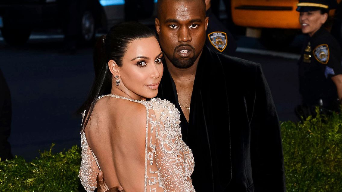 Kanye West und Kim Kardashian, als sie noch ein Paar waren.