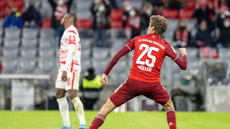 Natürlich traf auch Thomas Müller.