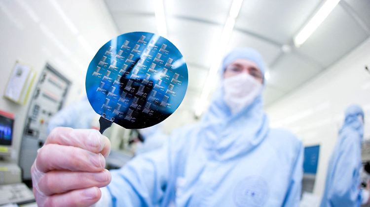Die Wafer sind gefragt angesichts der Digitalisierung.