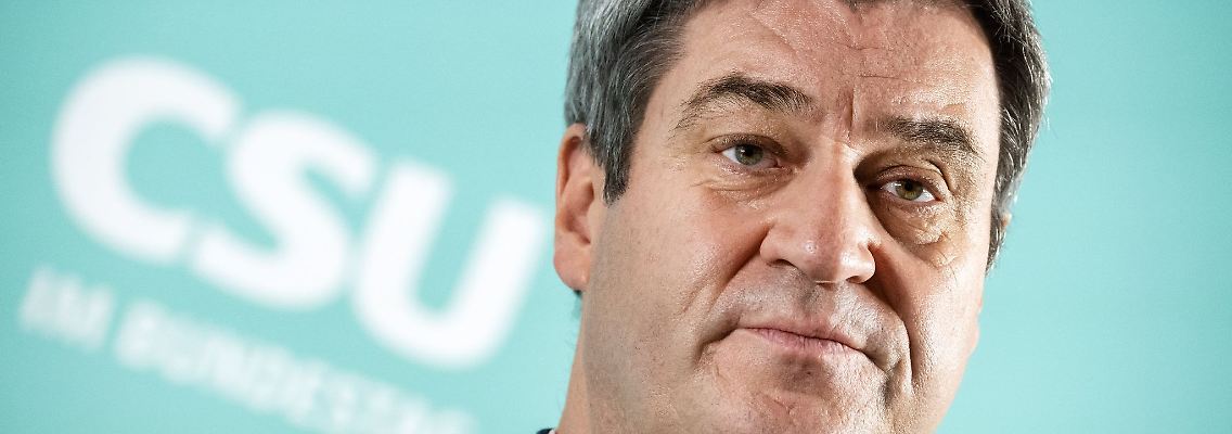 Markus Söder, Ministerpräsident von Bayern und Vorsitzender der CSU, kündigt Corona-Lockerungen an.