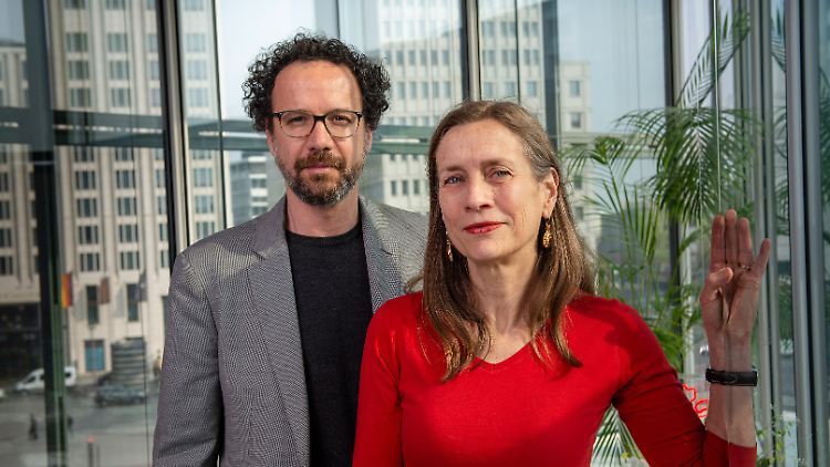 Das Berlinale-Leitungsduo Carlo Chatrian und Mariette Rissenbeek.