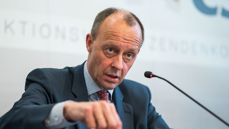 Merz äußerte sich nach einer Sitzung der Fraktionsvorsitzenden der Union in Saarbrücken.