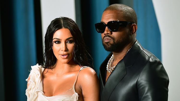 Ein Bild aus glücklicheren Tagen: Eheleute Kardashian und West auf der Oscar-Party 2020.